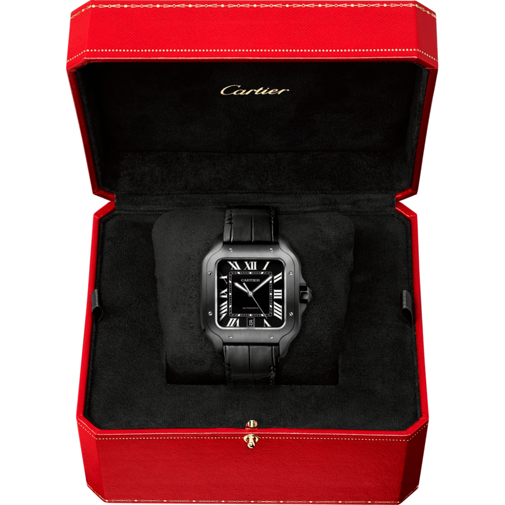 Cartier Santos de Cartier Black Edition 47 × 39.8 MM
