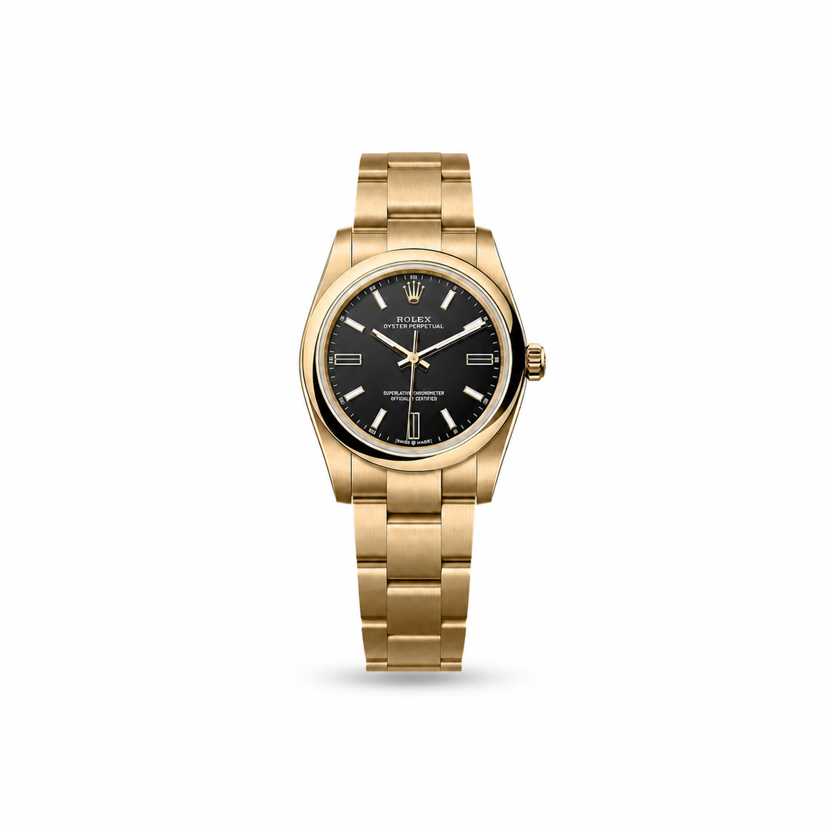 Cartier Santos Chronograph Schwarze Lünette