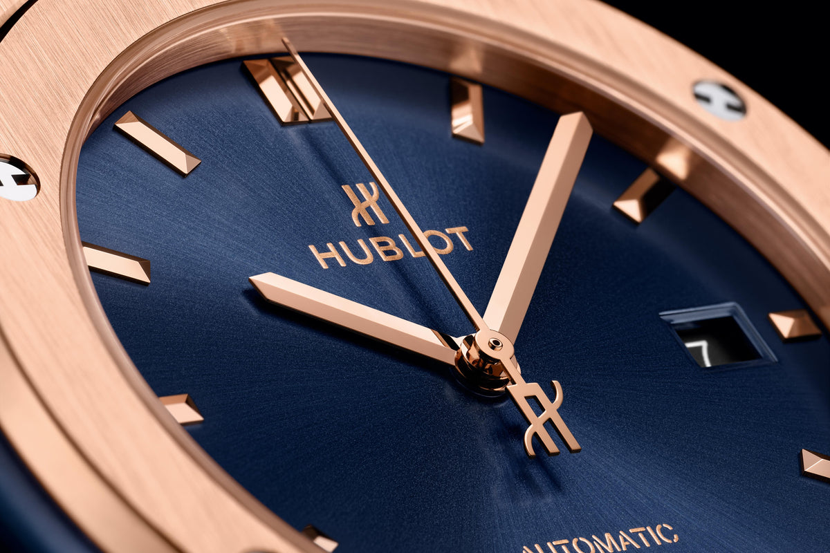 Hublot Classic Fusion Titanium Gold Blue 42 MM