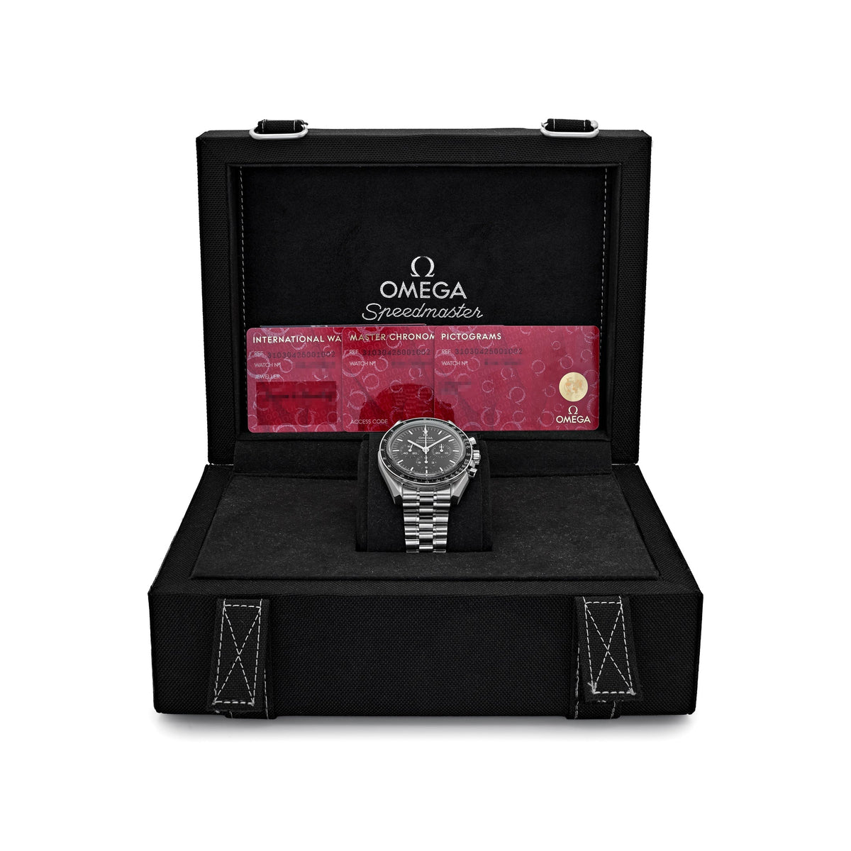 Omega Speedmaster Moonwatch Professional 310.30.42.50.01.001 Edelstahl Schwarzes Zifferblatt (2021)