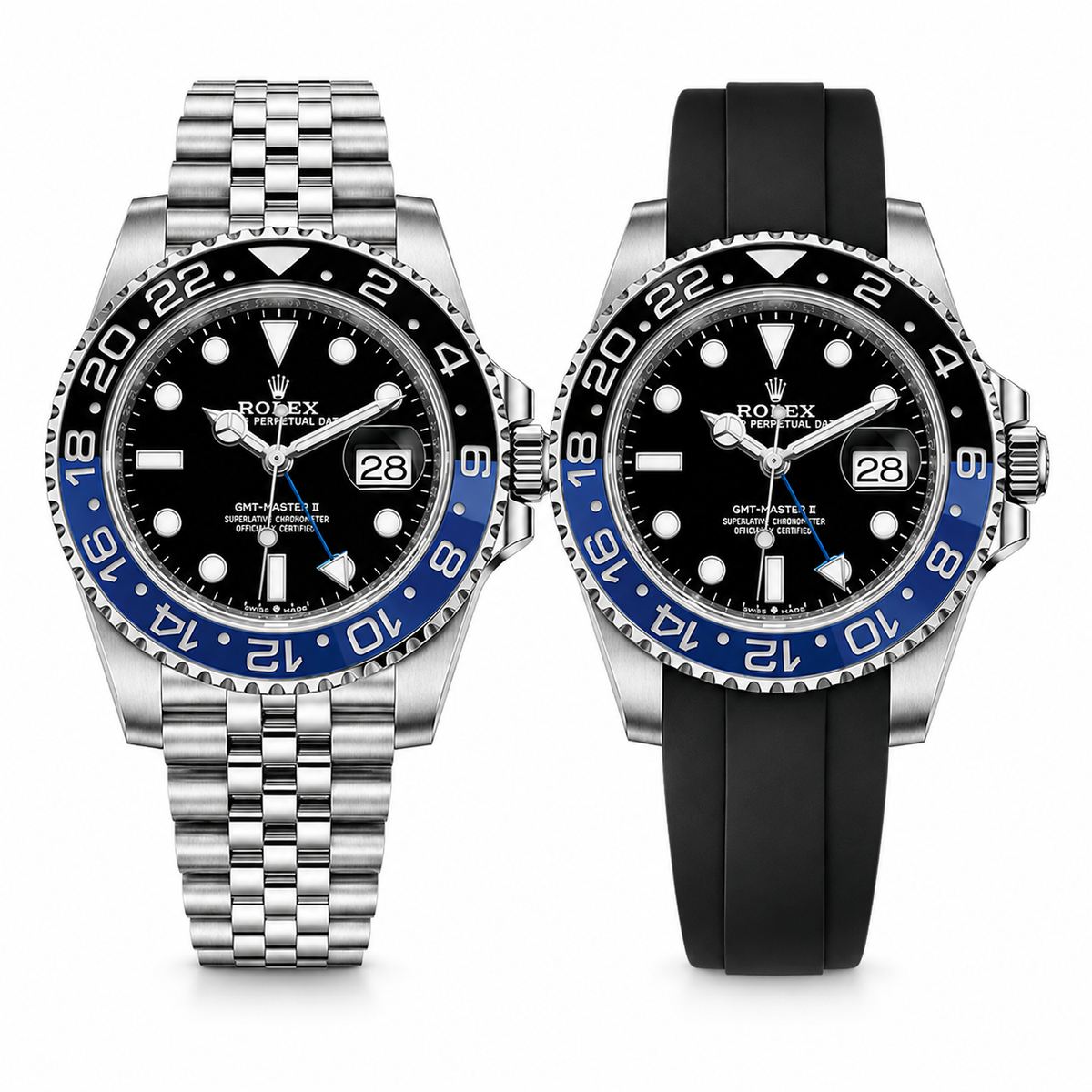 Rolex 2-Band-Set – Jubilee & Oysterflex