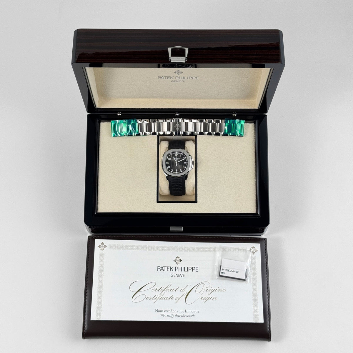 Patek Philippe Aquanaut 3285 V3 – 5167/1A-001 Stainless Steel Black Dial (2023) 40.8 MM