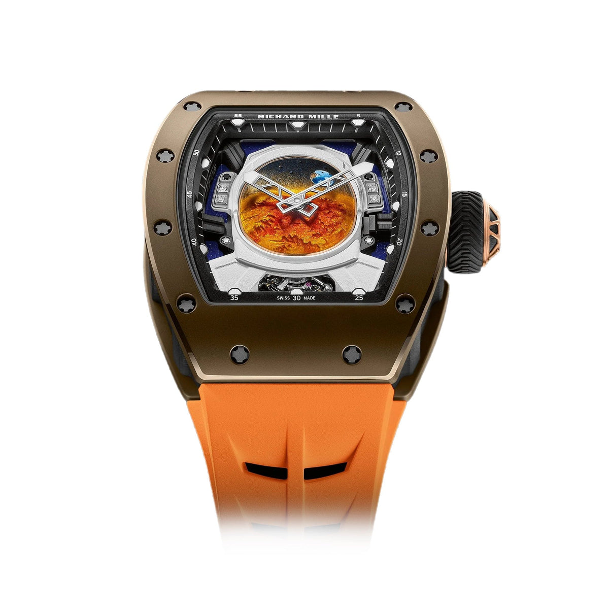 Richard Mille RM 52-05 „Pharrell Williams“ Brown Cermet Limited Edition von 30
