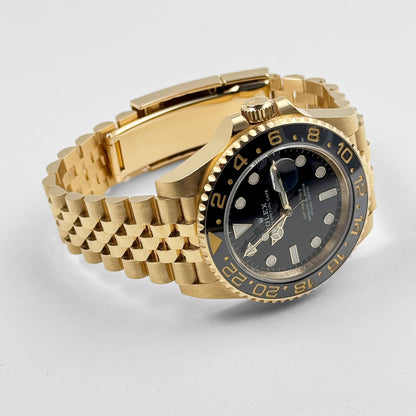 Rolex GMT-Master II 3285 V3 – 126718GRNR Yellow Gold Black Dial Jubilee (2023) 40 MM