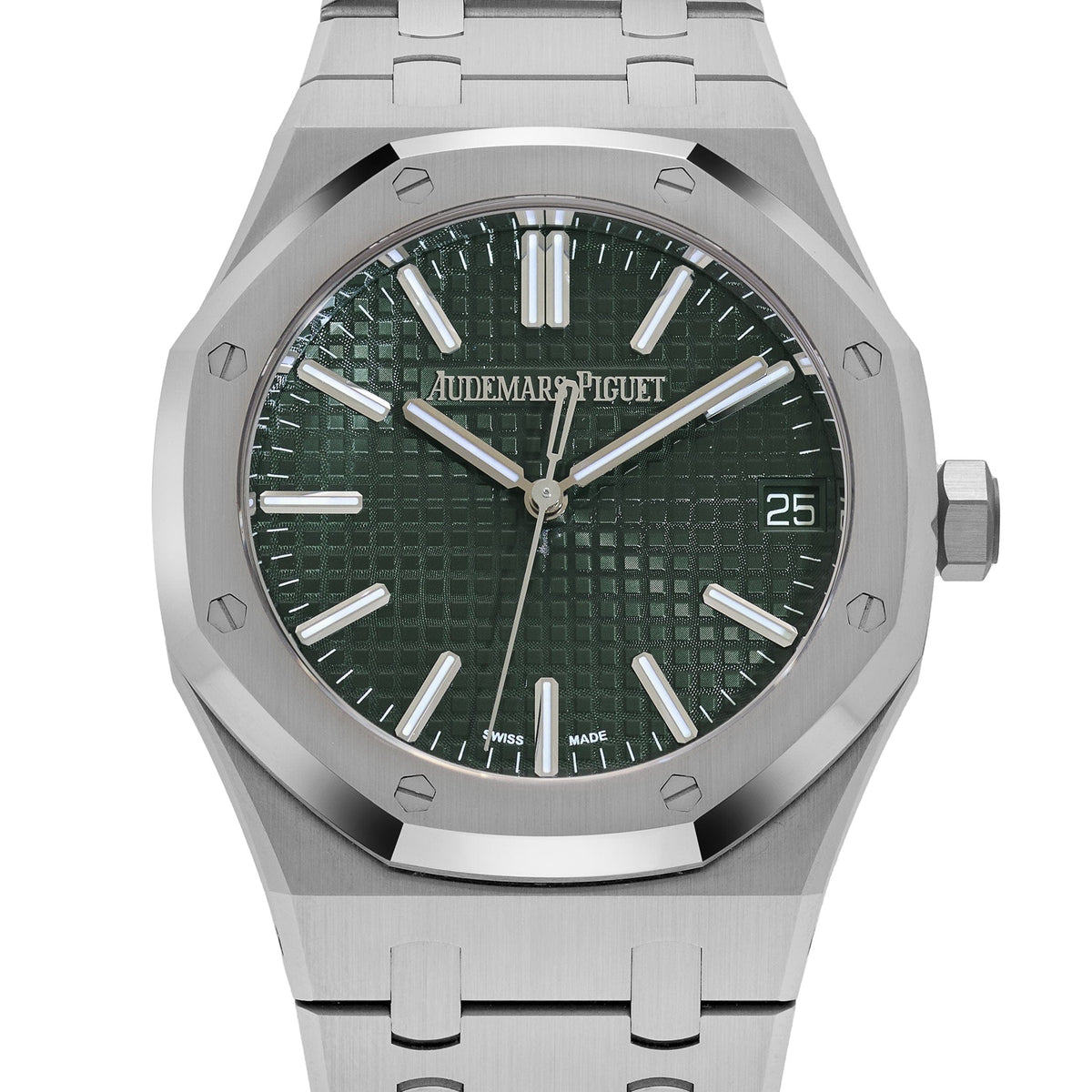 Audemars Piguet Royal Oak 15510ST.OO.1320ST.09 Stainless Steel Green Dial 41 MM