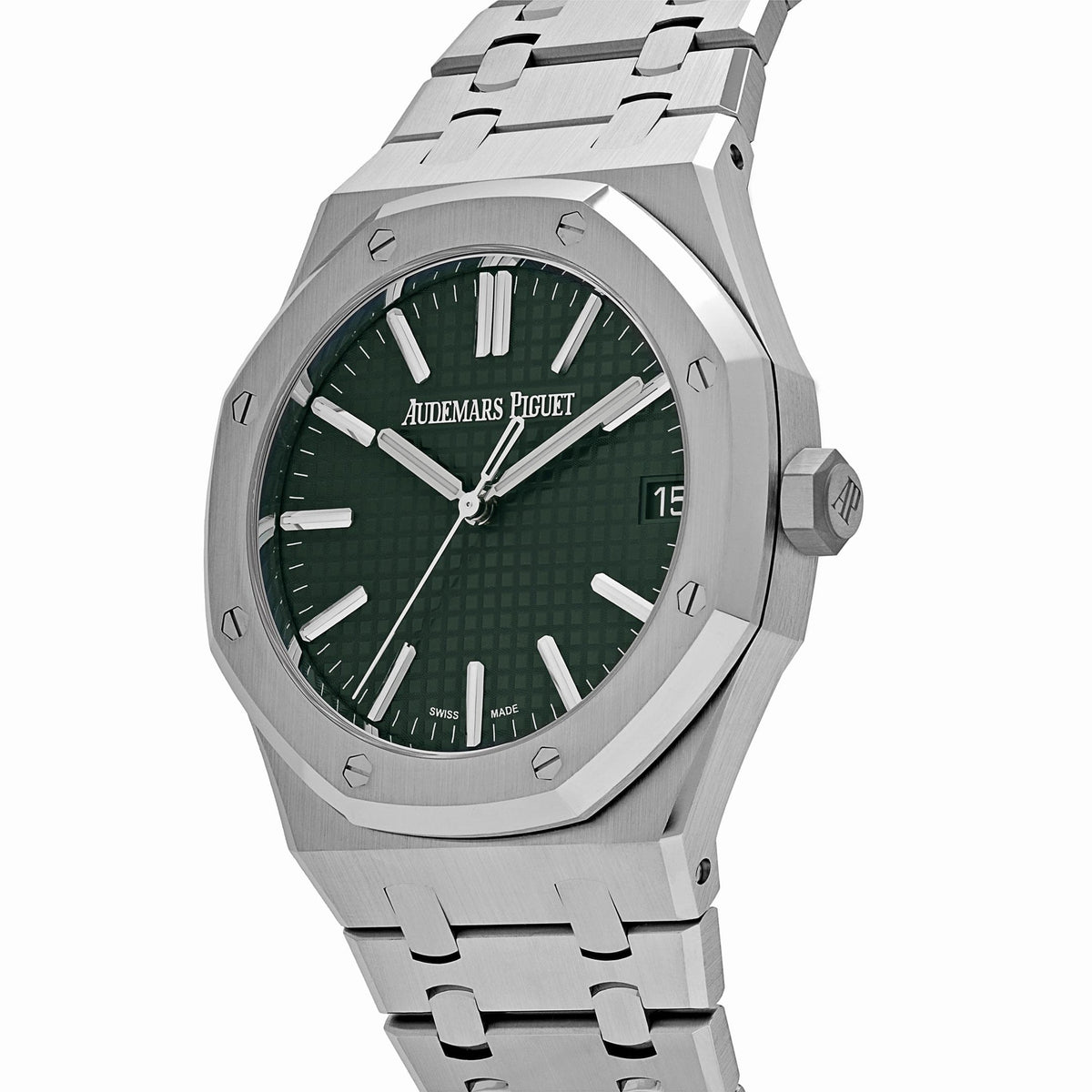 Audemars Piguet Royal Oak 15510ST.OO.1320ST.09 Stainless Steel Green Dial 41 MM