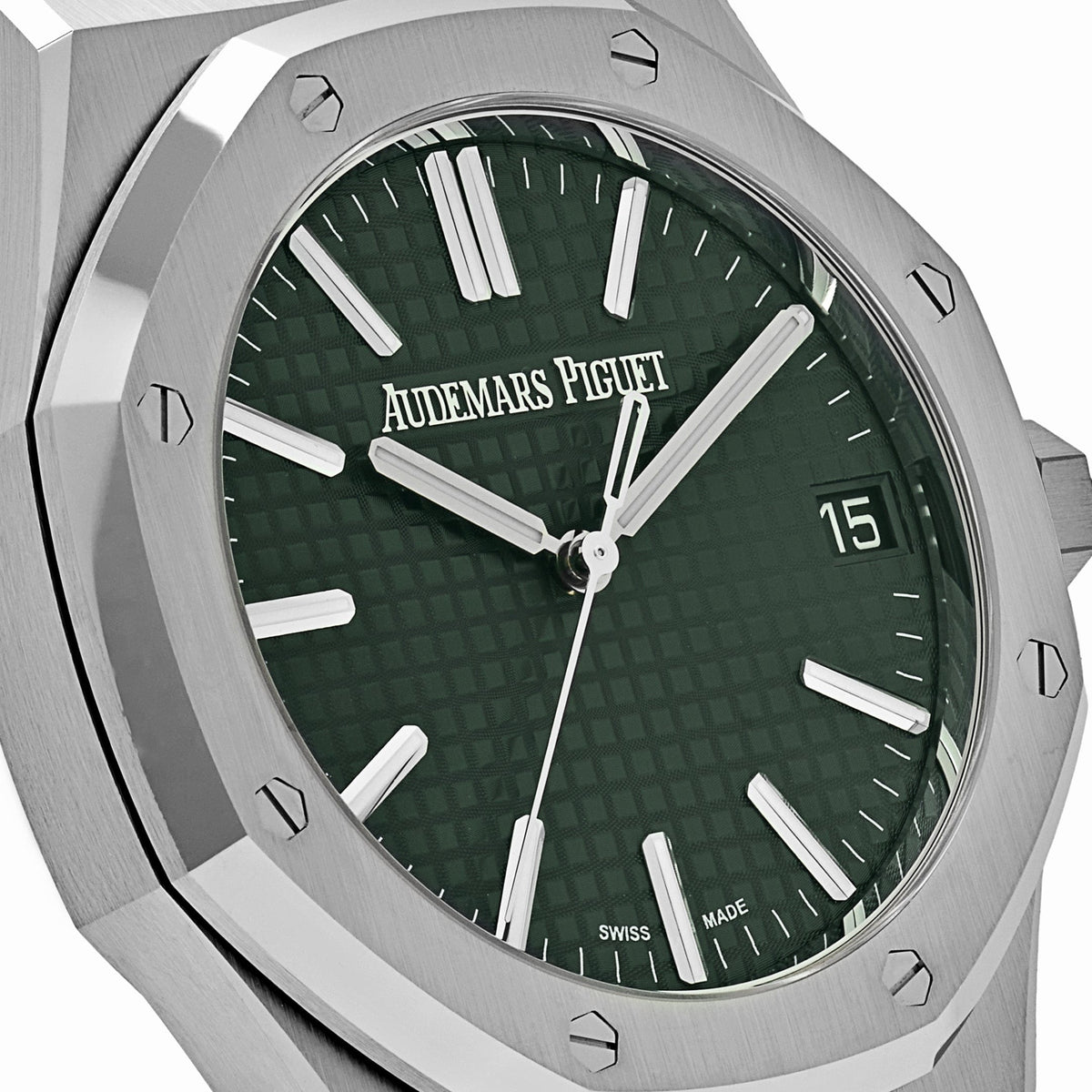 Audemars Piguet Royal Oak 15510ST.OO.1320ST.09 Stainless Steel Green Dial 41 MM