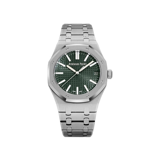 Audemars Piguet Royal Oak 15510ST.OO.1320ST.09 Stainless Steel Green Dial 41 MM