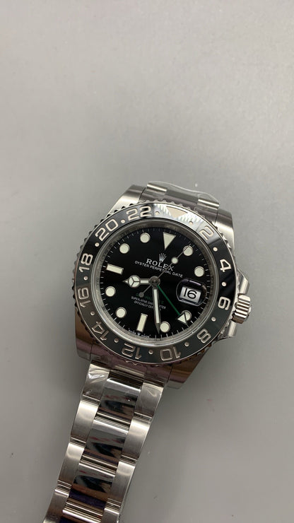 Rolex GMT-Master II 3285 V3 – 126710GRNR 'Bruce Wayne' Stainless Steel Black Dial Oyster (2025) 40 MM