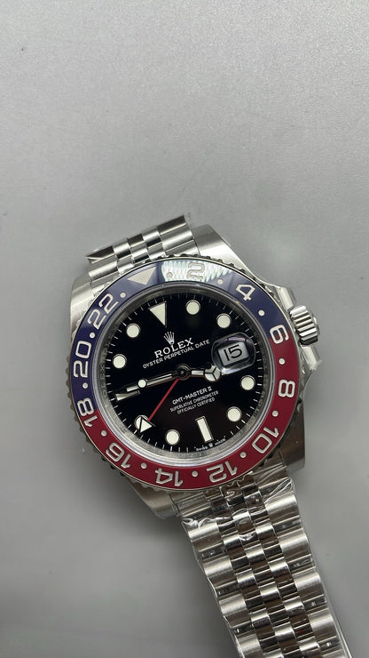 Rolex GMT-Master II 3285 V3 – 126710BLRO 'Pepsi' Stainless Steel Black Dial Jubilee (2025) 40 MM