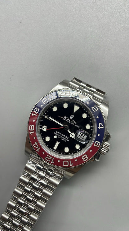 Rolex GMT-Master II 3285 V3 – 126710BLRO 'Pepsi' Stainless Steel Black Dial Jubilee (2025) 40 MM