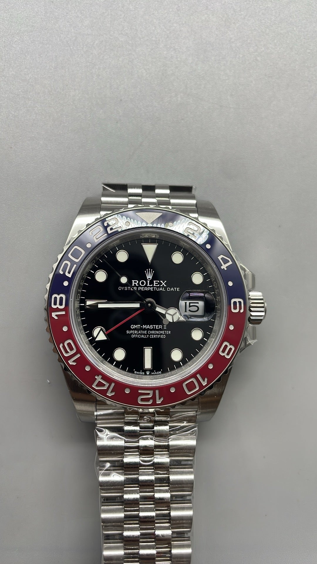 Rolex GMT-Master II 3285 V3 – 126710BLRO 'Pepsi' Stainless Steel Black Dial Jubilee (2025) 40 MM