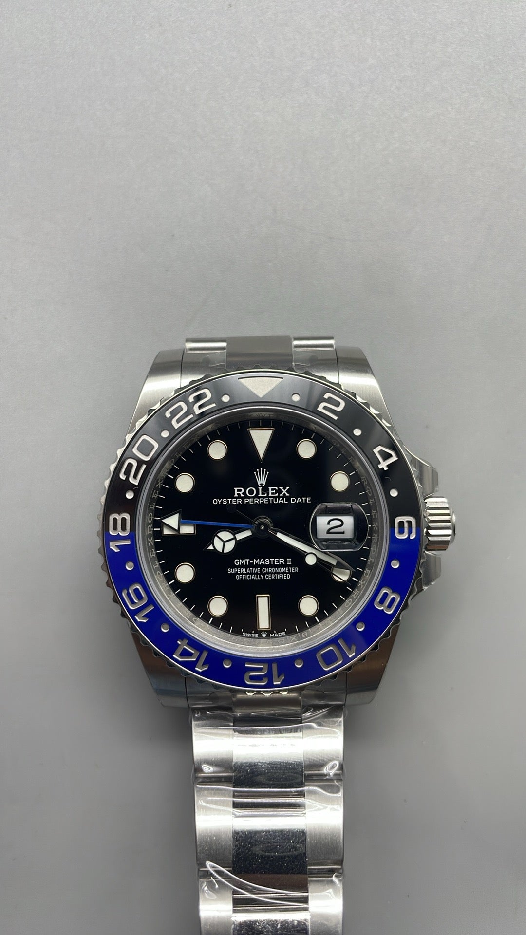 Rolex GMT-Master II 3285 V3 – 126710BLNR 'Batman' Stainless Steel Oyster (2025) 40 MM