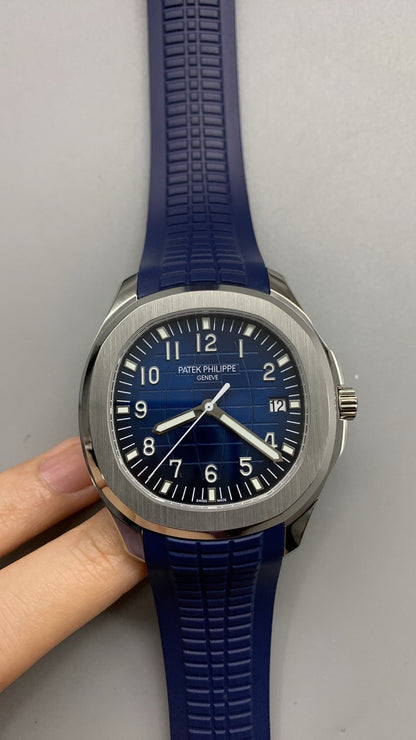 Patek Philippe Aquanaut 3285 V3 – 5168G-001 White Gold Blue Dial (2025) 42.2 MM