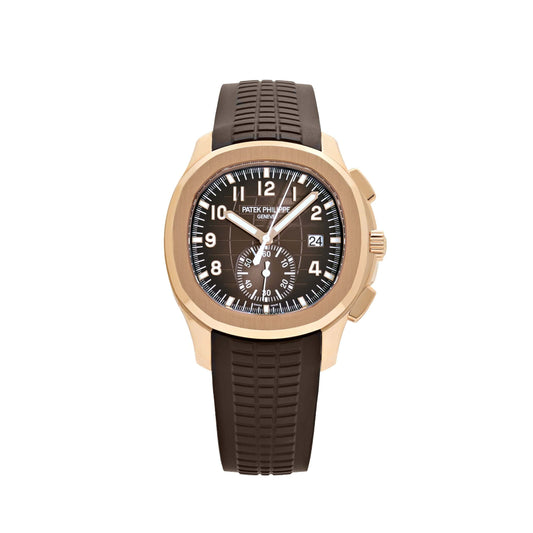 Patek Philippe Aquanaut 5968R-001 Chronograph Rose Gold Brown Dial 42.2 MM