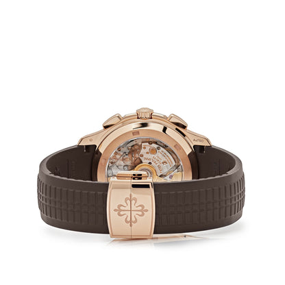 Patek Philippe Aquanaut 5968R-001 Chronograph Rose Gold Brown Dial 42.2 MM