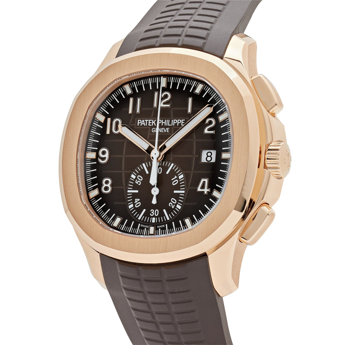 Patek Philippe Aquanaut 5968R-001 Chronograph Rose Gold Brown Dial 42.2 MM