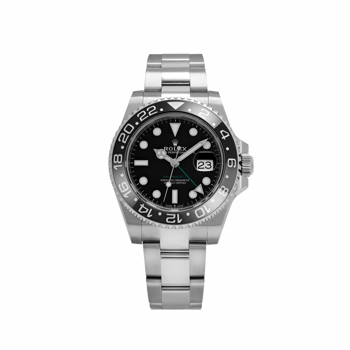 Rolex GMT-Master II 3285 V3 – 126710GRNR 'Bruce Wayne' Stainless Steel Black Dial Oyster (2025) 40 MM