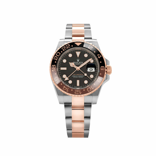 Rolex GMT-Master II 126711CHNR 'Root Beer' Stainless Steel Rose Gold Black Dial (2021) 40 MM